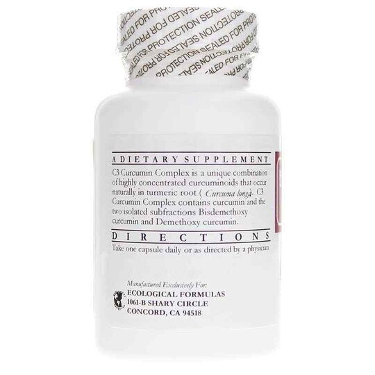 C3 Curcumin Complex 400 Mg, ECF